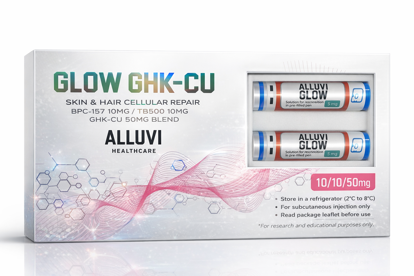 GLOW GHK-CU – Advanced Skin & Hair Repair Blend