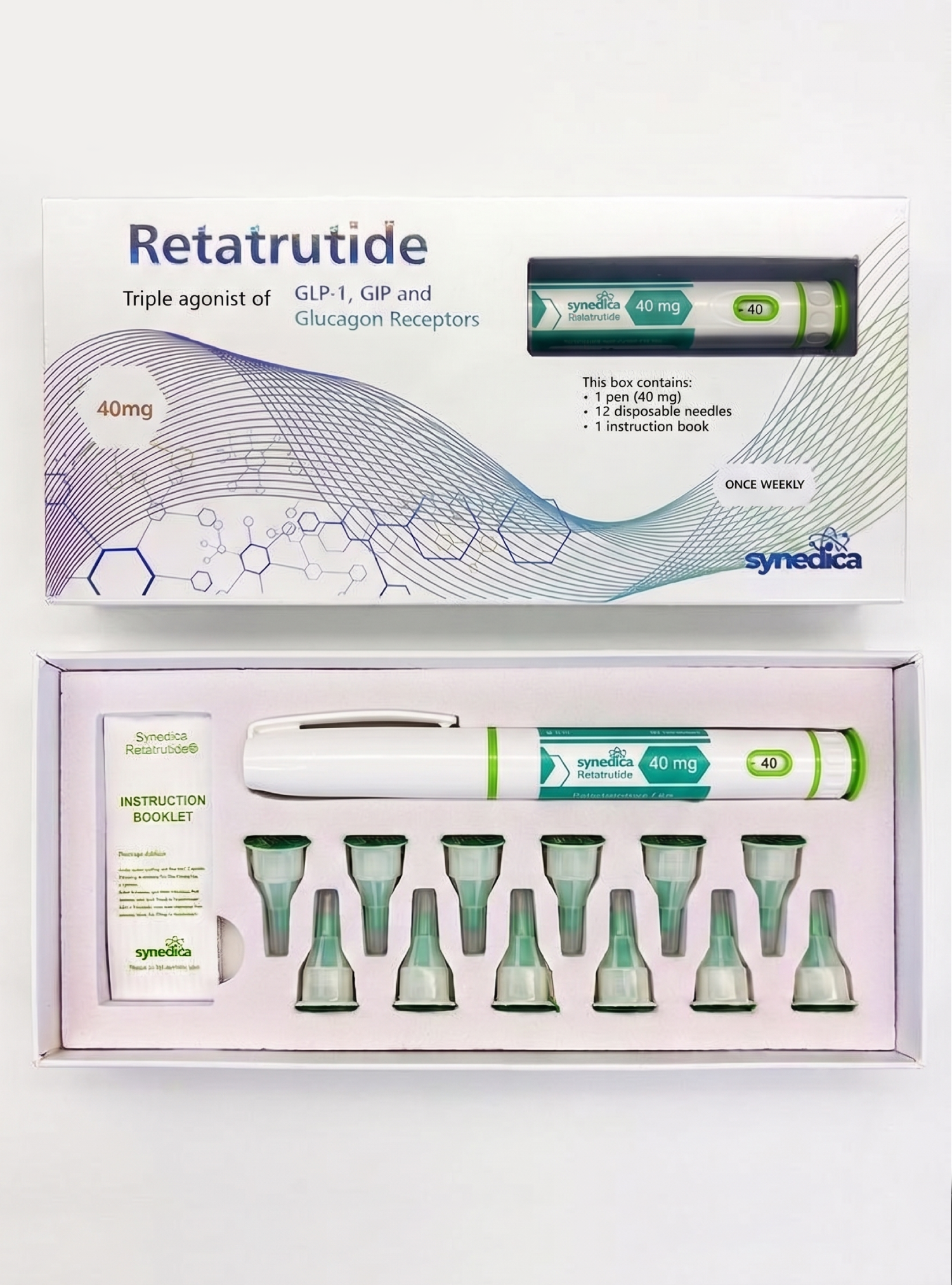 Retatrutide Synedica 40mg – SlimVials